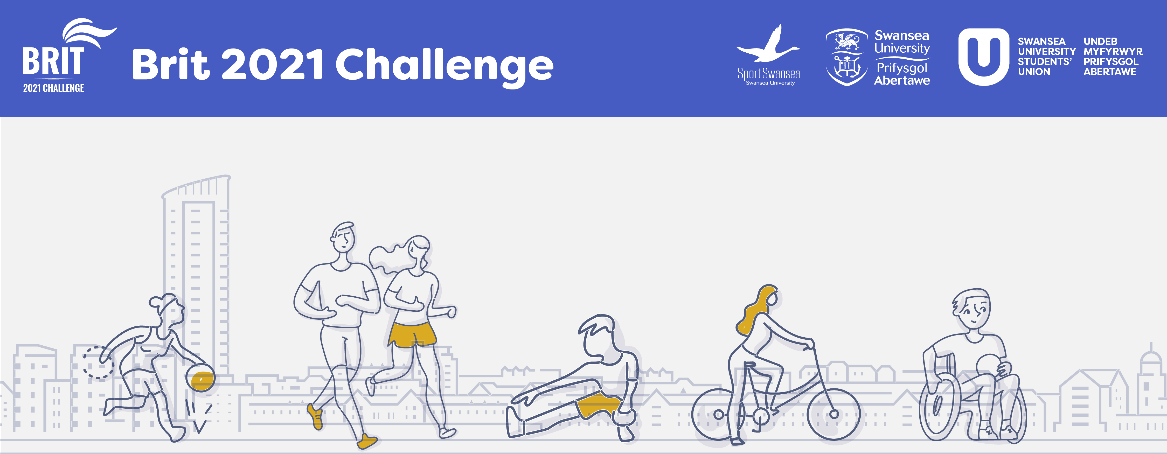 page header graphic and title for brit challenge 2021